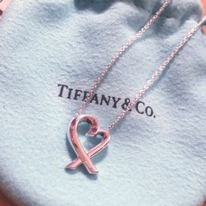 TIFFANY & CO Paloma Picasso Loving Heart Pendant